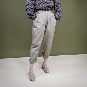 Vintage Y2K LEE khaki tan high waist trouser pants